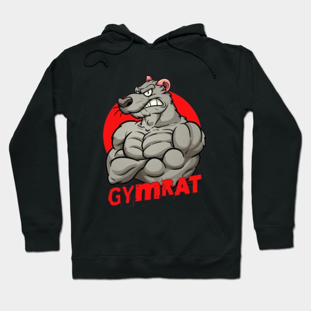 gymrat | gym lovers t-shirt | gym motivation quote | gym hoodies | gym buddy t-shirts Hoodie by ALCOHOL